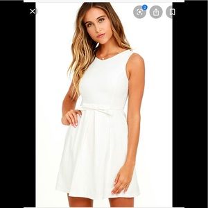 Hot Off Precious Ivory Dress by Lulus XS